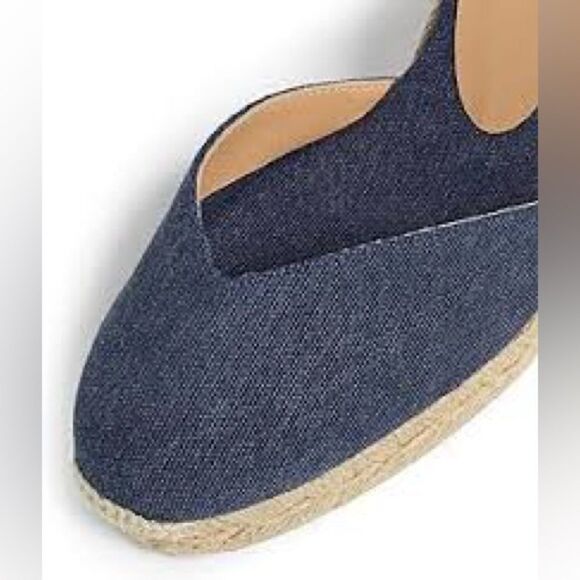 Castañer Jute Espadrille Handmade In Spain Platform Wedges Size 41 - Picture 7 of 16